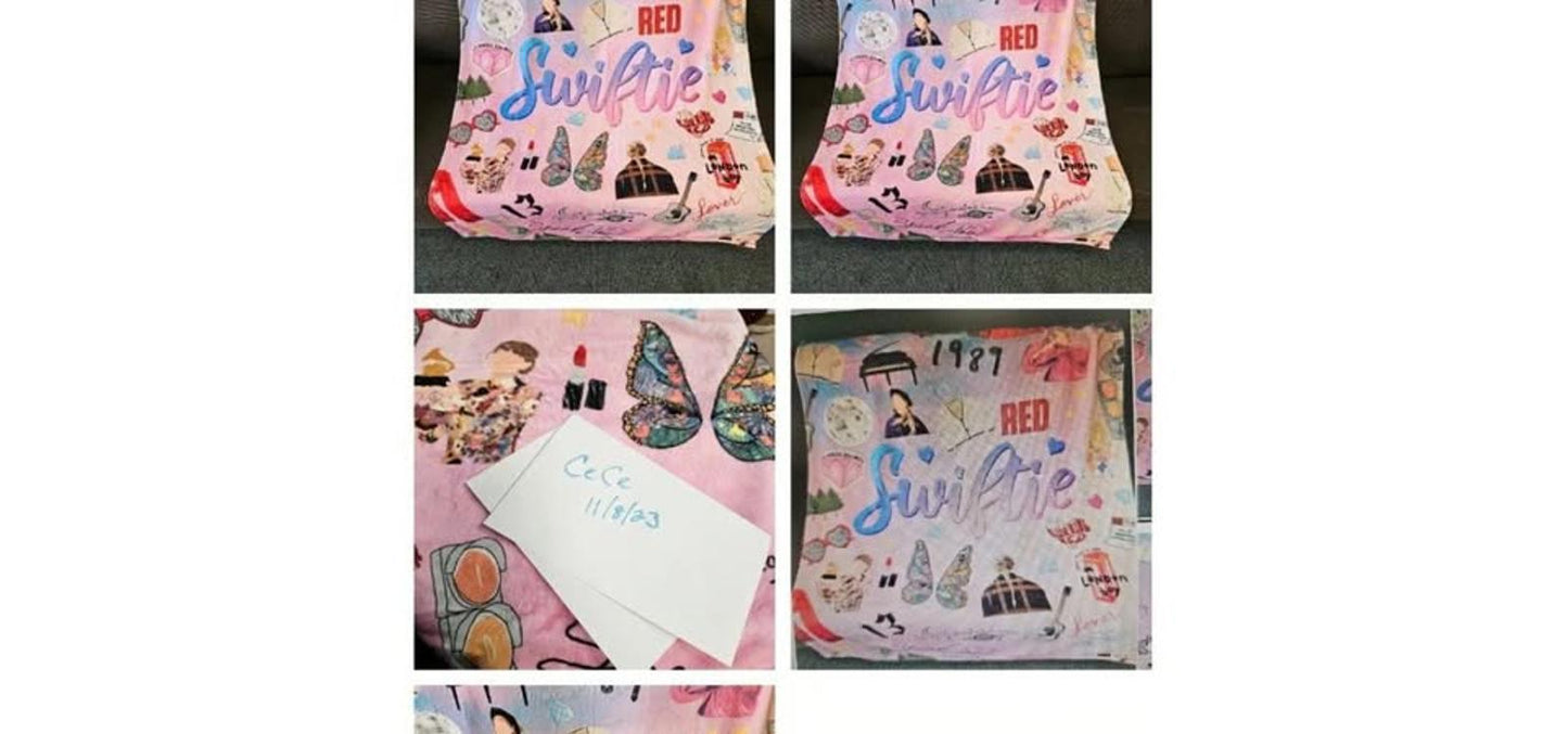 Taylor Swift Blanket NEW