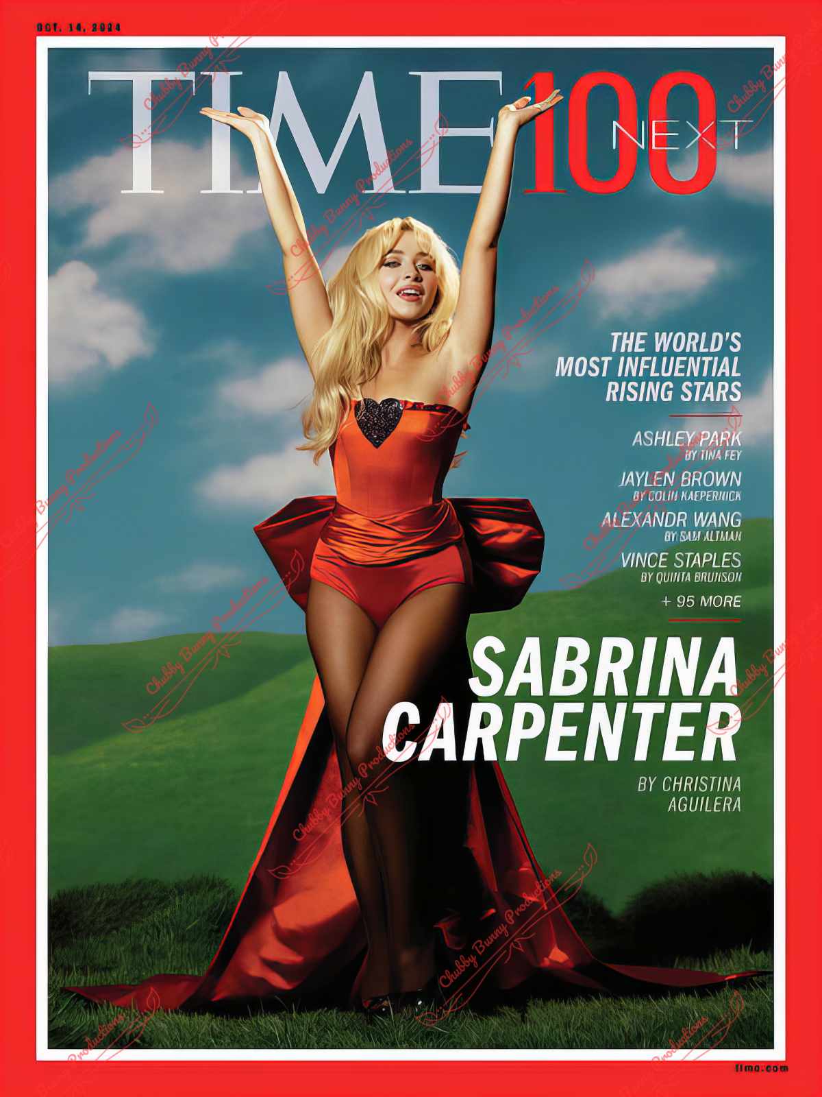 SC Time Magazine Poster Dupe