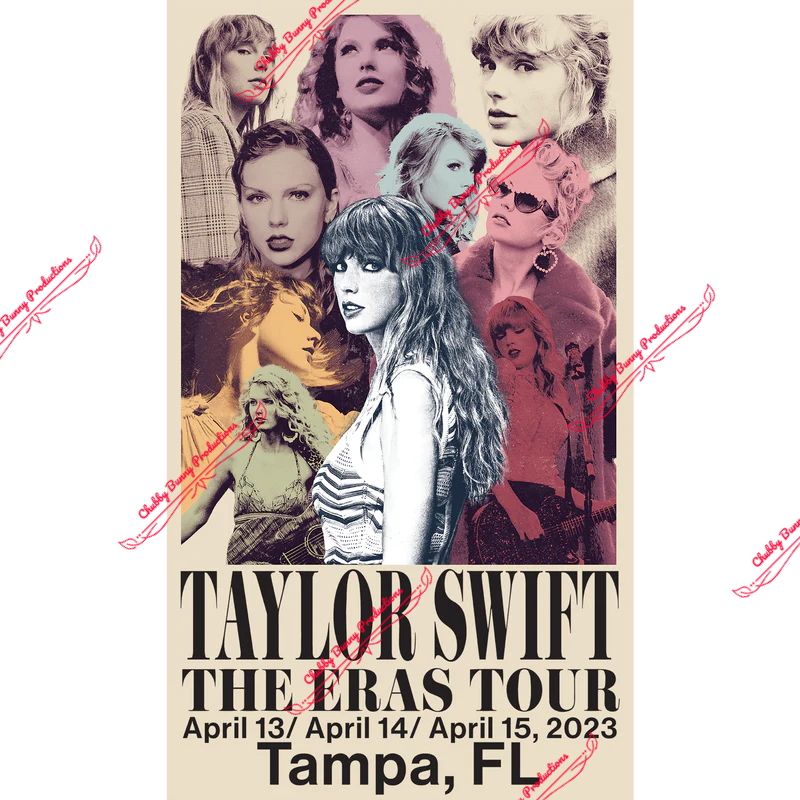 TS Tampa, FL Eras Tour Dupe 13x19