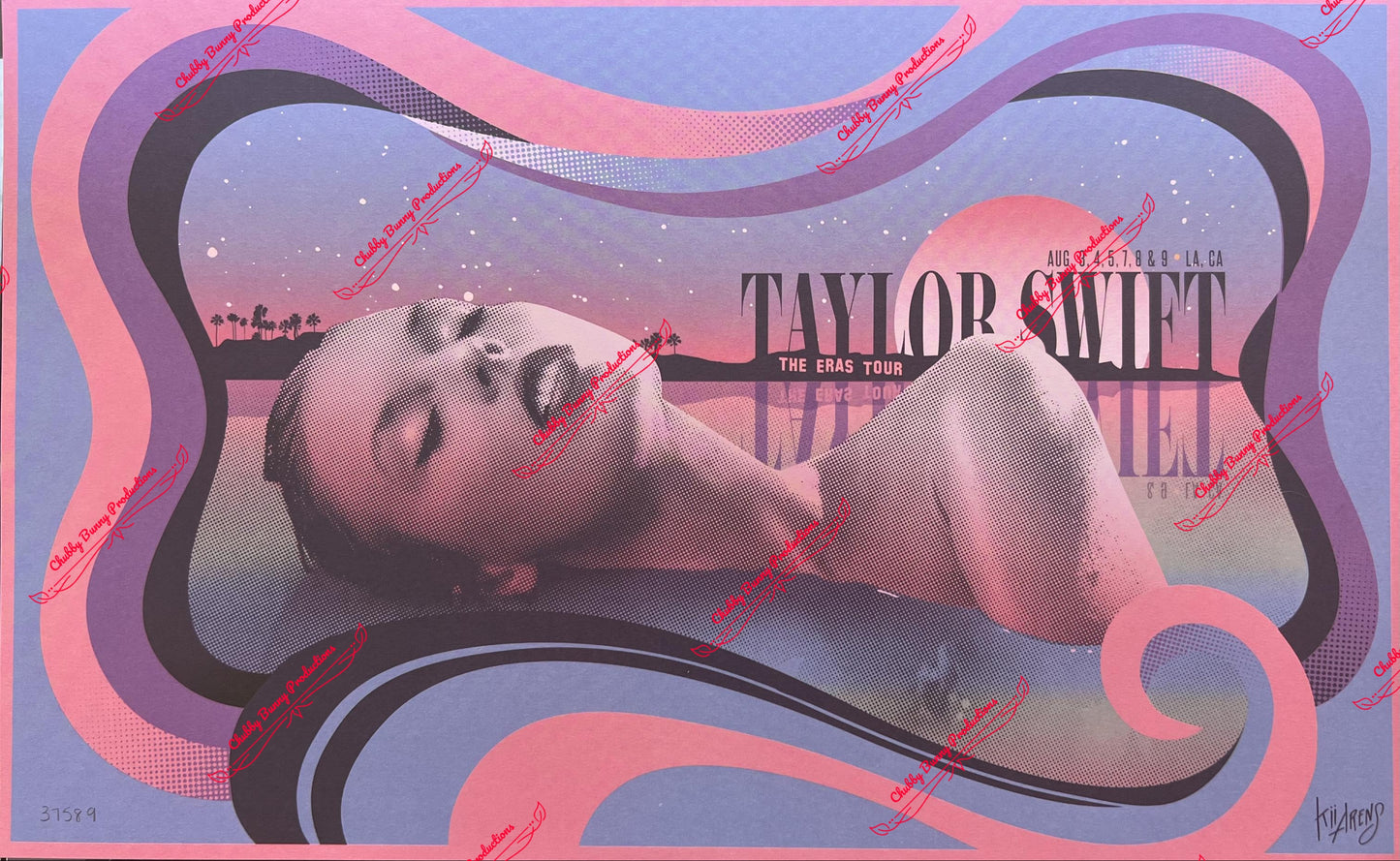 TS Los Angeles, CA VIP Eras Tour Dupe 13x19