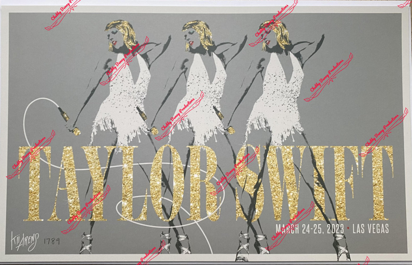 TS Las Vegas, NV VIP Eras Tour Dupe 13x19