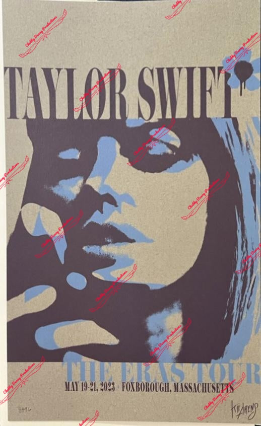 TS The Eras Tour Foxborough, MA VIP Print 13x19
