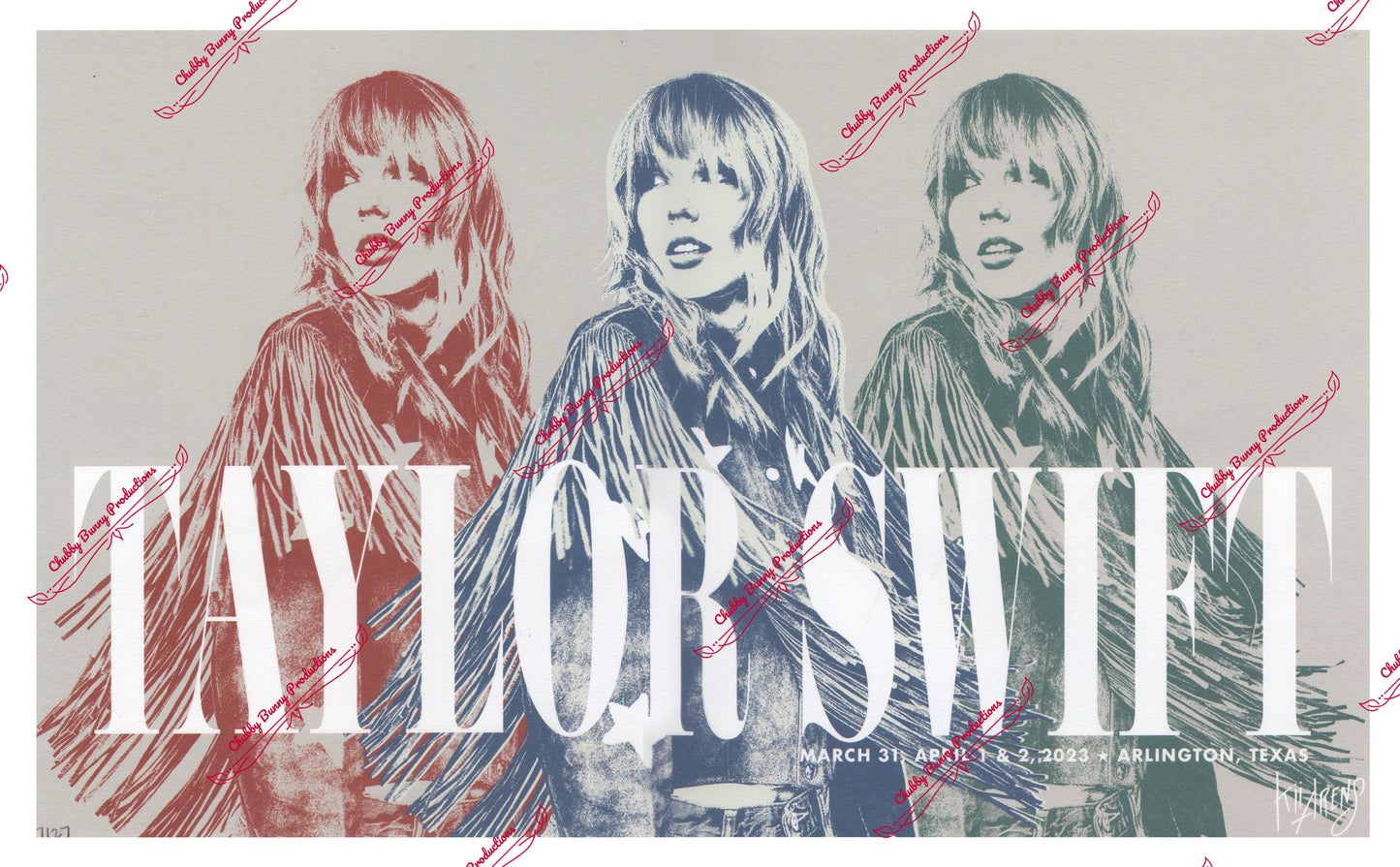 TS Arlington, TX Eras Tour Dupe 13x19