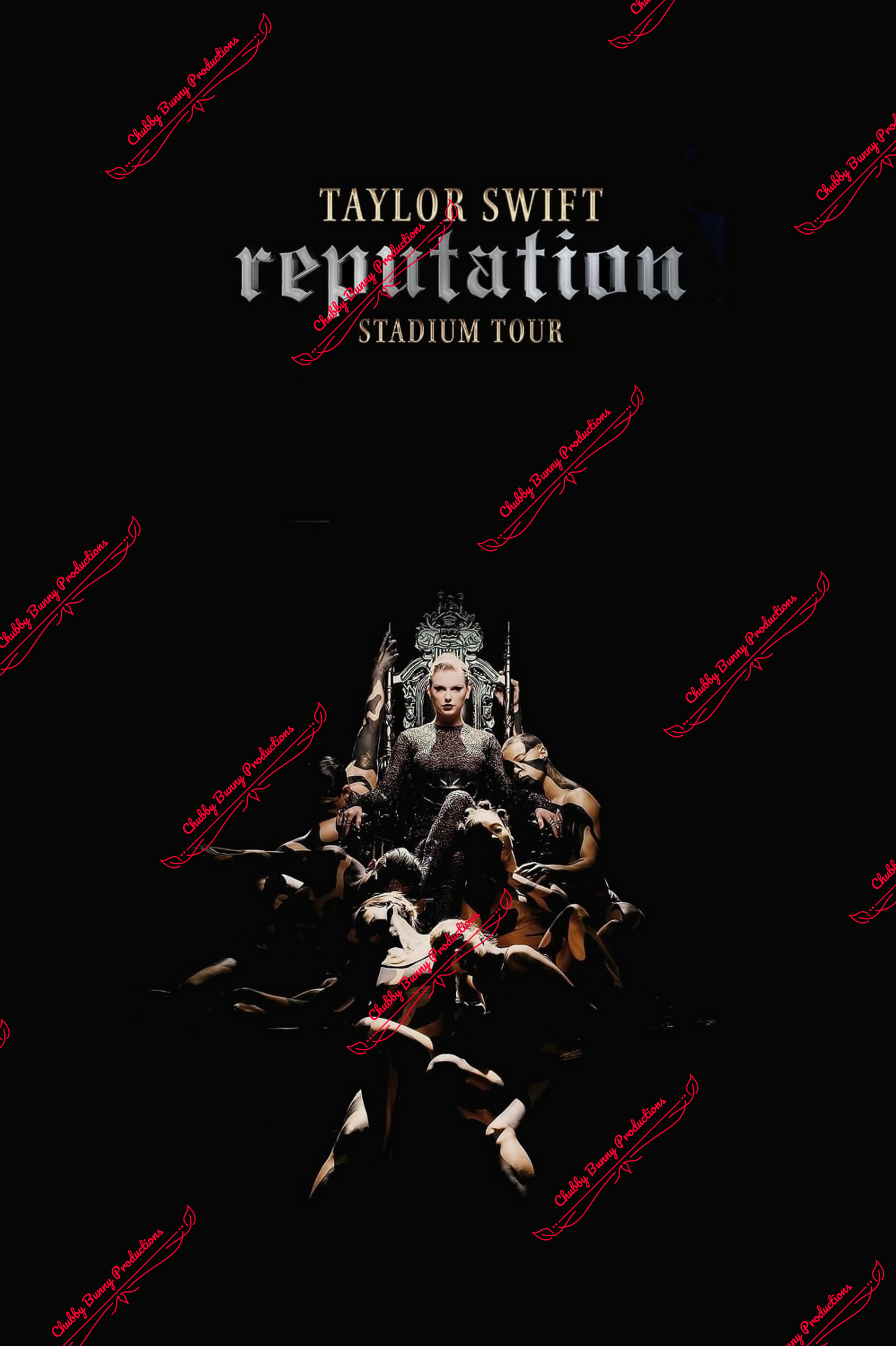 TS Reputation Tour Poster Dupe 13x19