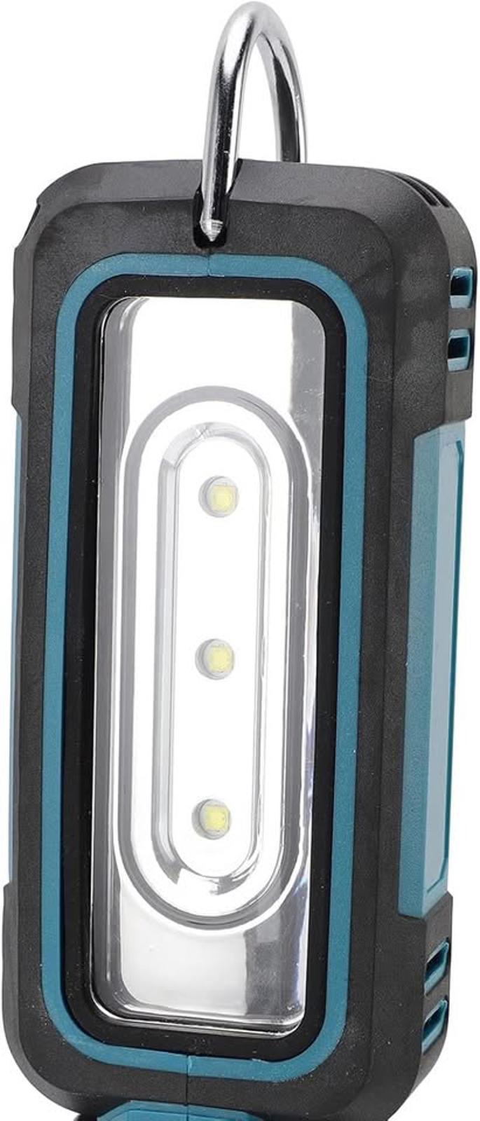 Cordless LED Work Light, 500lm 1000lm Rotatable Lamp for Outdoor Construction,