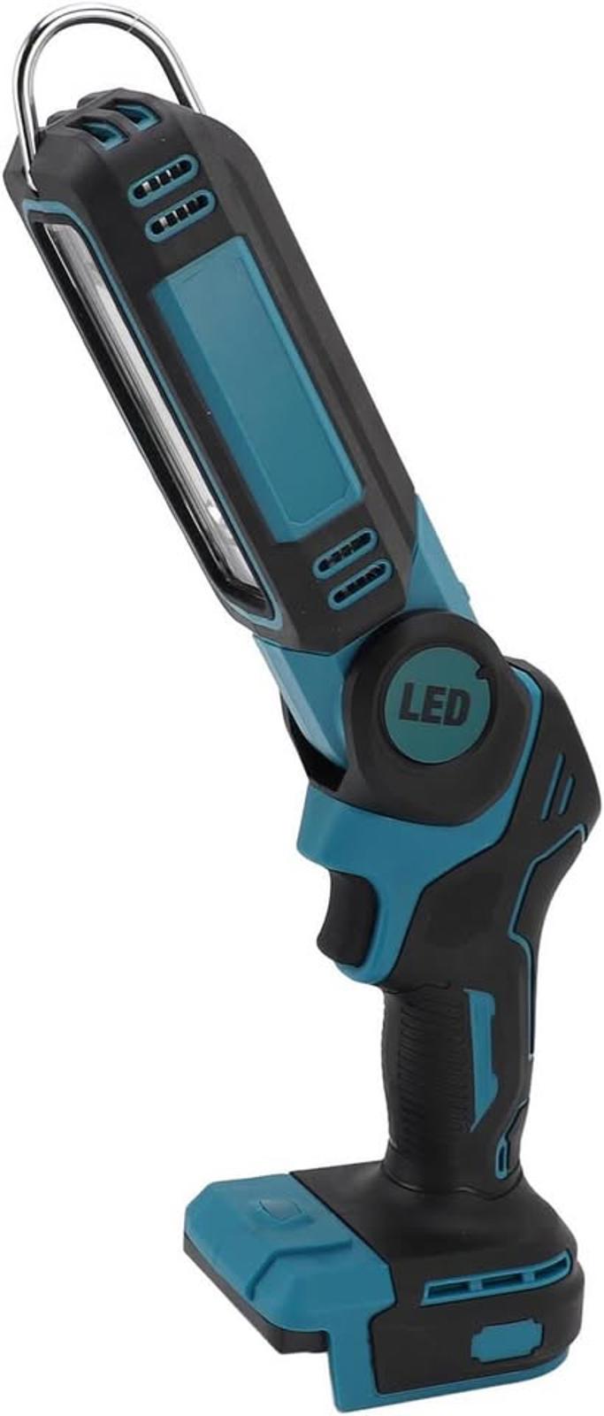 Cordless LED Work Light, 500lm 1000lm Rotatable Lamp for Outdoor Construction,