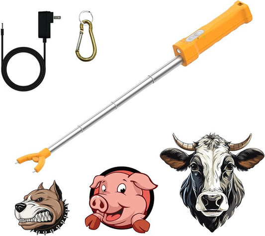Cattle Prod Livestock Rechargeable Led Light, Waterproof Electric Livestock Prod