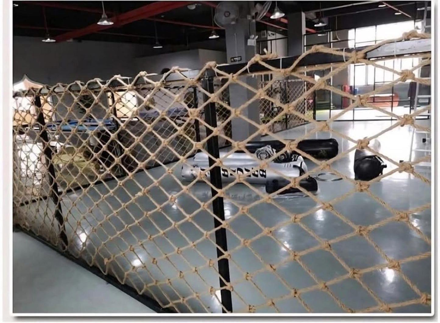 Children Climbing Playground Rope Net Heavy Duty Hemp Rope Cargo Net Outdoor Kid