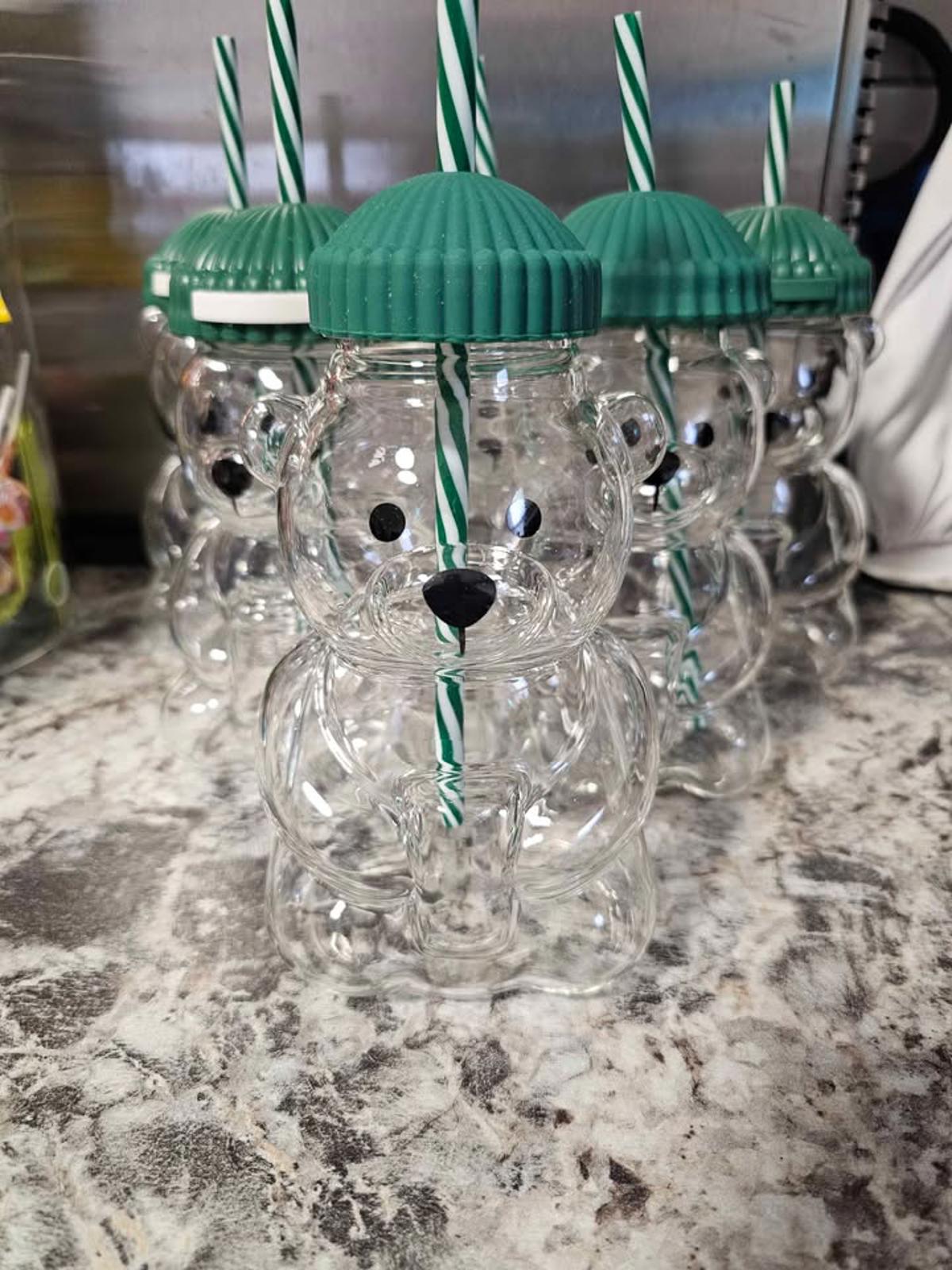 Viral Glass Teddy bear glass