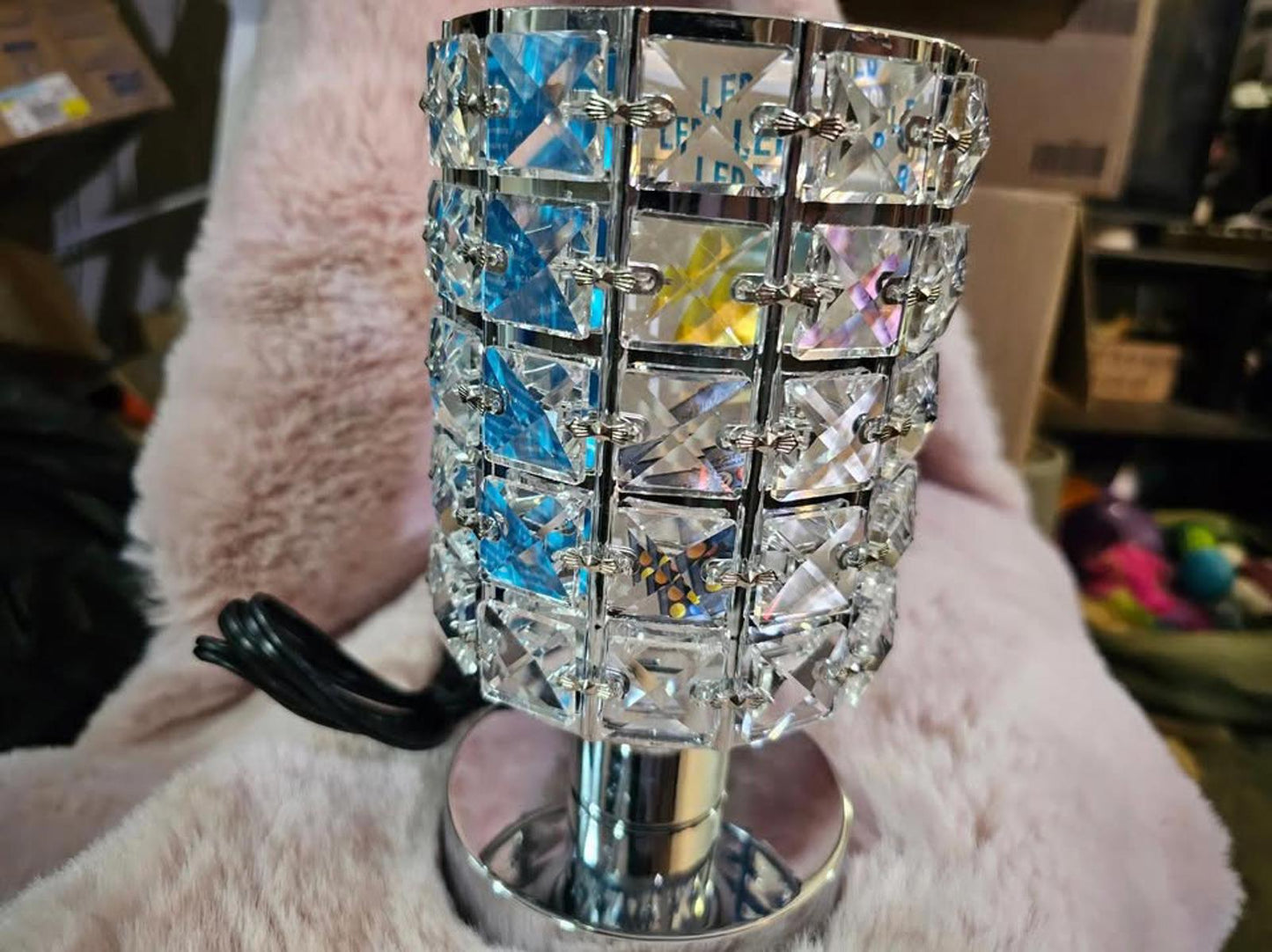 New small bling light. Great for a night light.