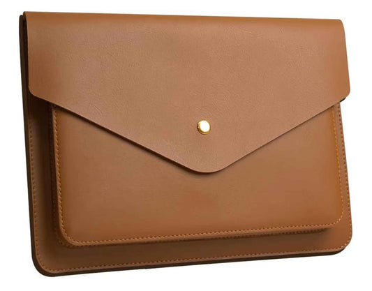 Leather Laptop Sleeve Compatible with New 14 inch MacBook Pro A2442,Old MacBook Air 13 A1466 A1369,