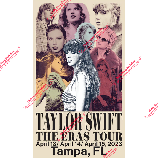 TS Tampa, FL Eras Tour Dupe 13x19