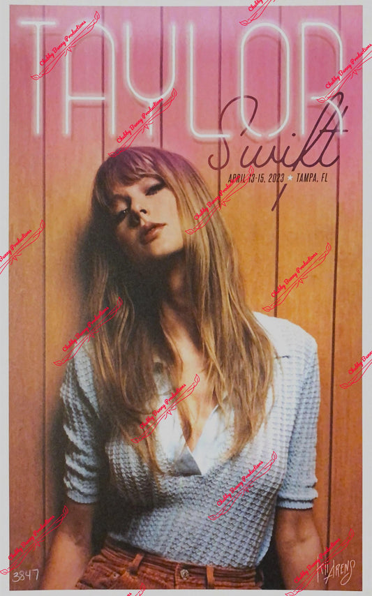 TS Tampa, FL VIP Eras Tour Dupe 13x19