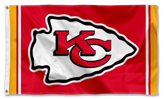 WinCraft Kansas City Chiefs KC Large 3x5 Flag