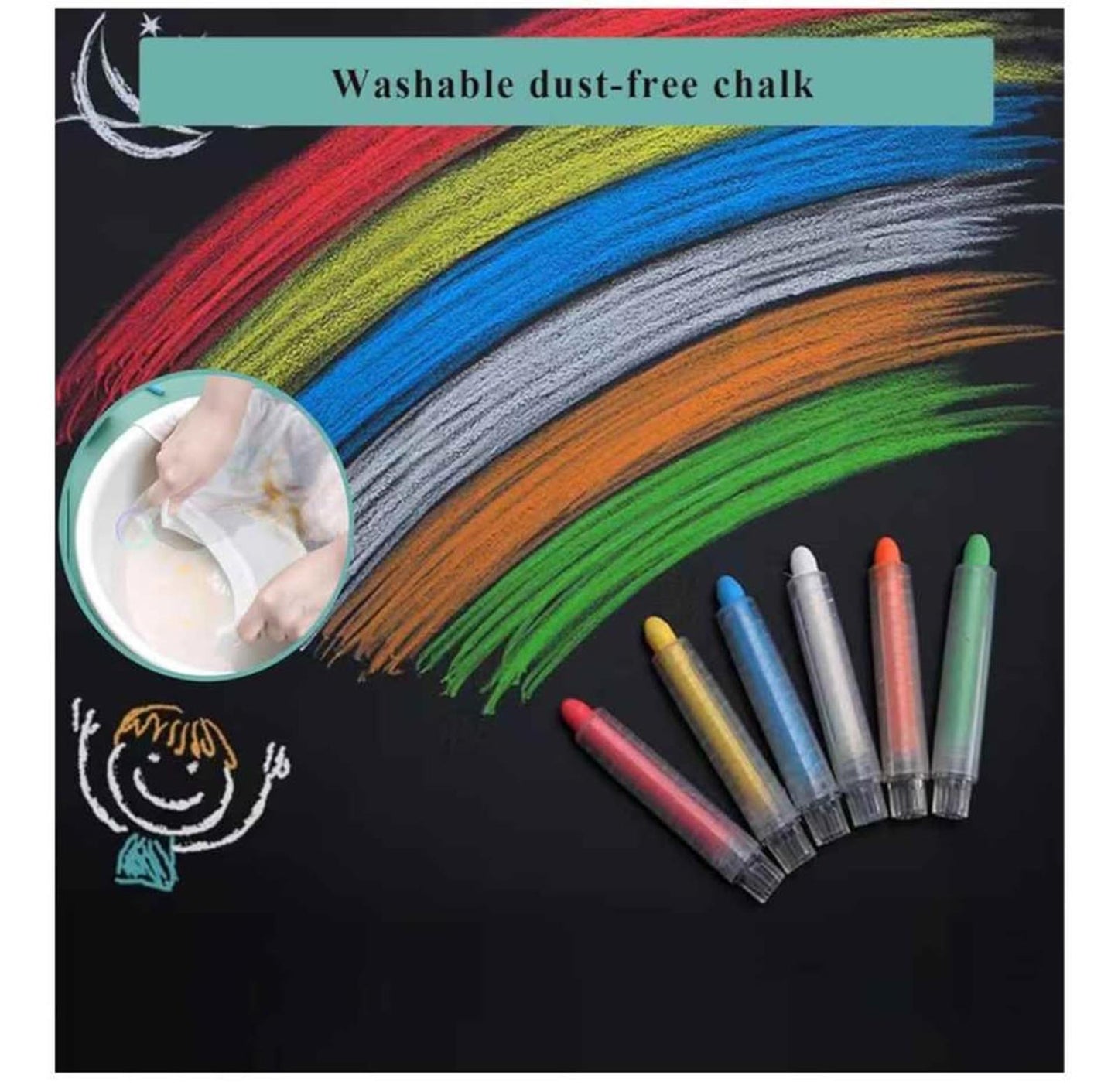 Chalk Board Contact Paper with Adhesive, 36" x 48" Magnetic Chalkboards for Wall, Wallpaper Sheets f