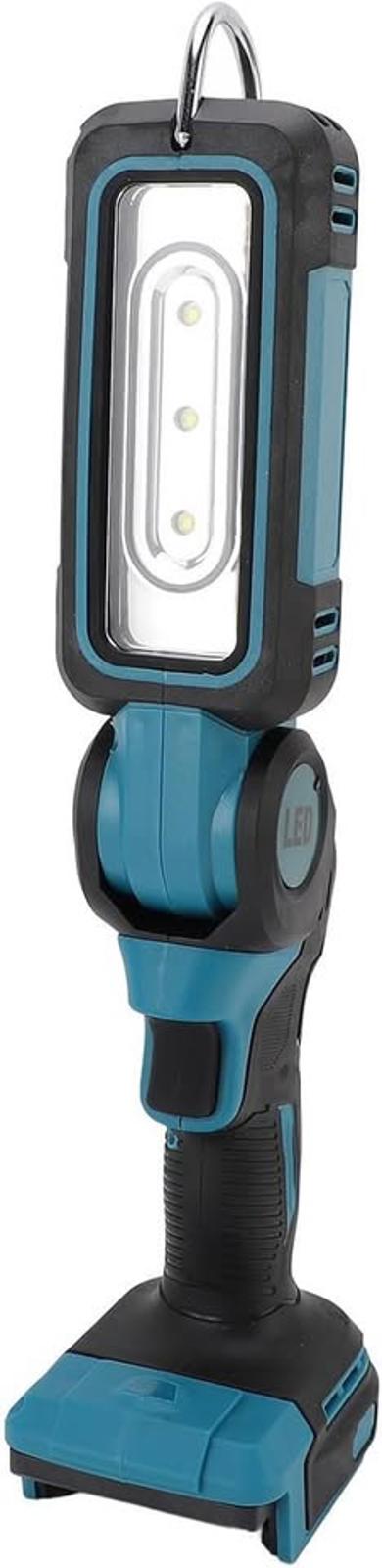 Cordless LED Work Light, 500lm 1000lm Rotatable Lamp for Outdoor Construction,
