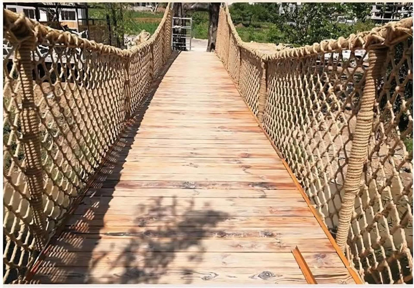 Children Climbing Playground Rope Net Heavy Duty Hemp Rope Cargo Net Outdoor Kid